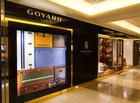 goyard hong kong peninsula hotel|Goyard hong kong.